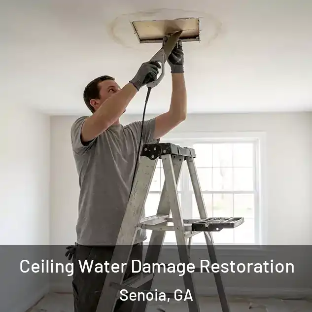  Ceiling Water Damage Restoration Senoia, GA