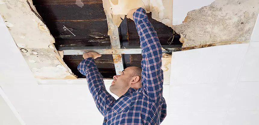 Attic Wood Rot Repair in Senoia