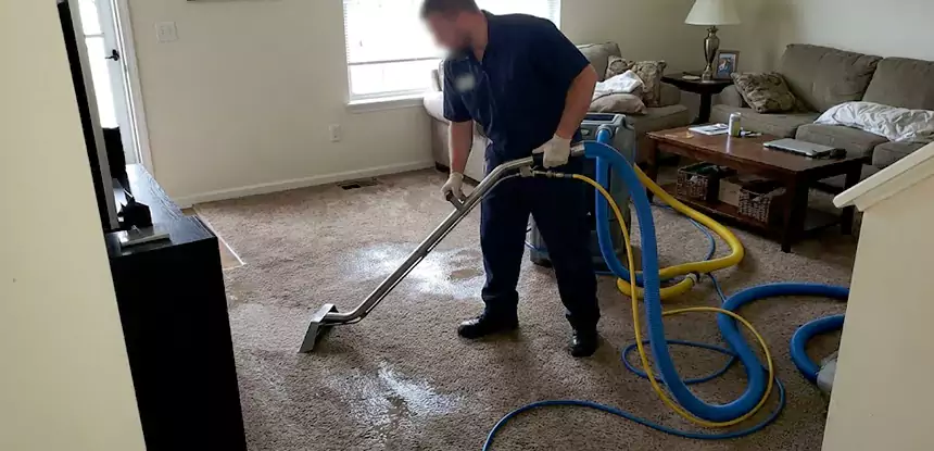 Flooded Basement Carpet Cleanup Senoia 