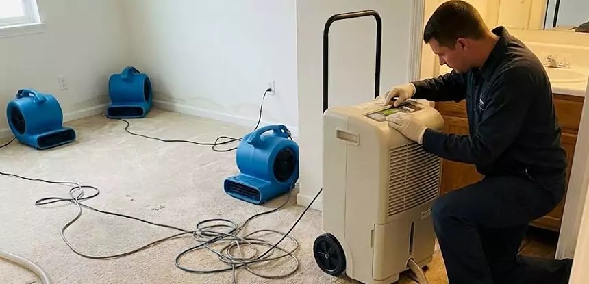 Water Damage Restoration in Senoia
