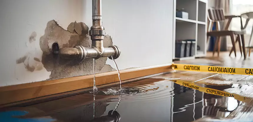 Burst Pipe Cleanup in Senoia