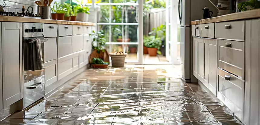 Kitchen Water Mitigation Services in Senoia