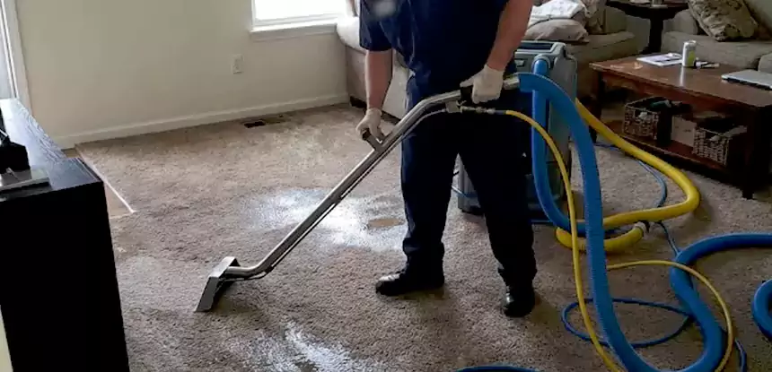 Wet Carpet Mold Treatment in Senoia