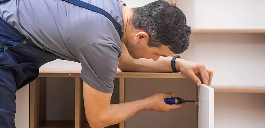 Water Damaged Cabinet Repair in Senoia
