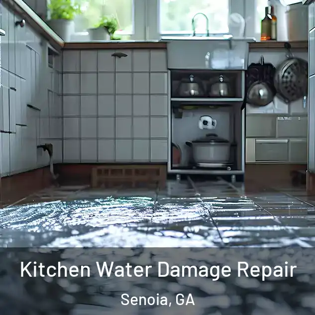  Kitchen Water Damage Repair Senoia, GA